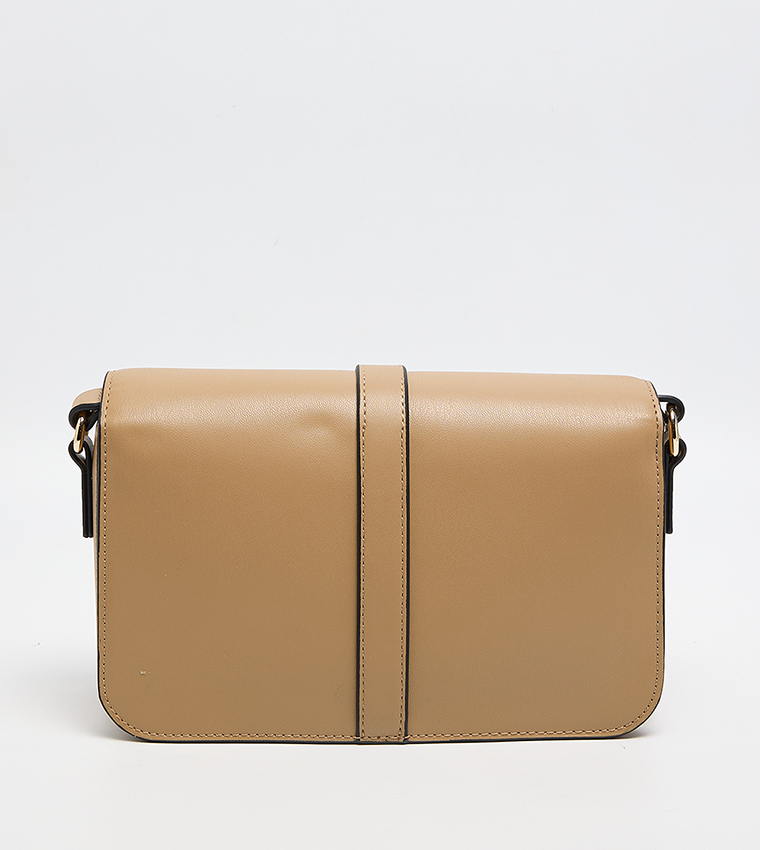 LIBRE Monogram Flap Crossbody Bag