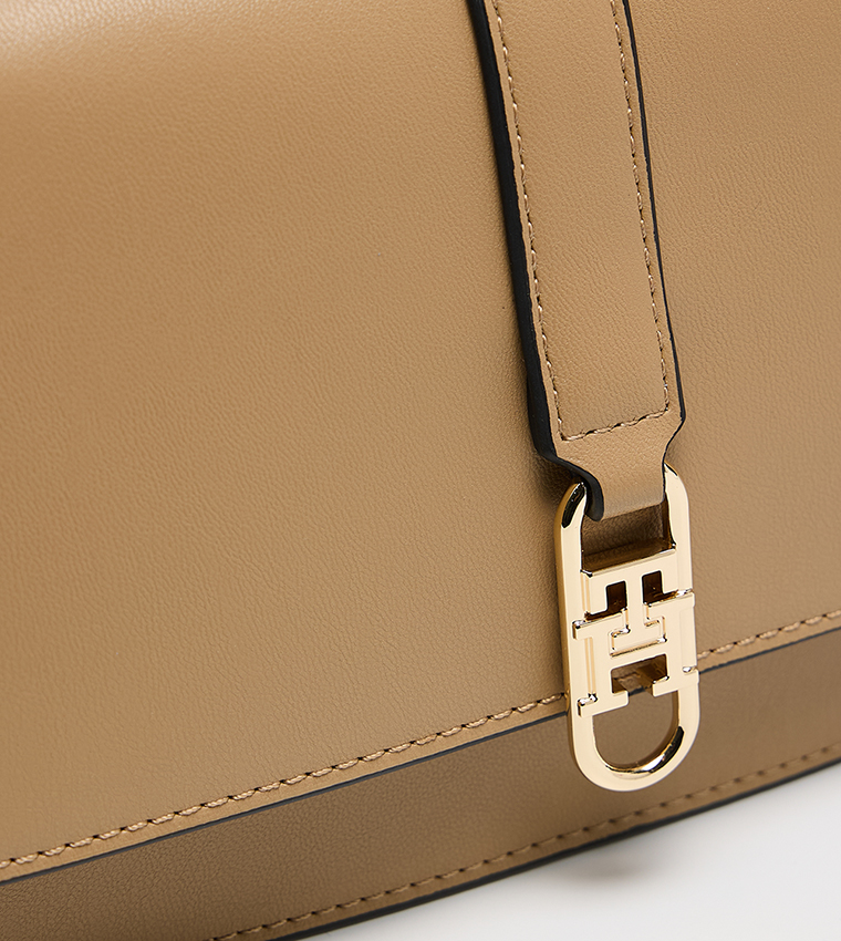 LIBRE Monogram Flap Crossbody Bag