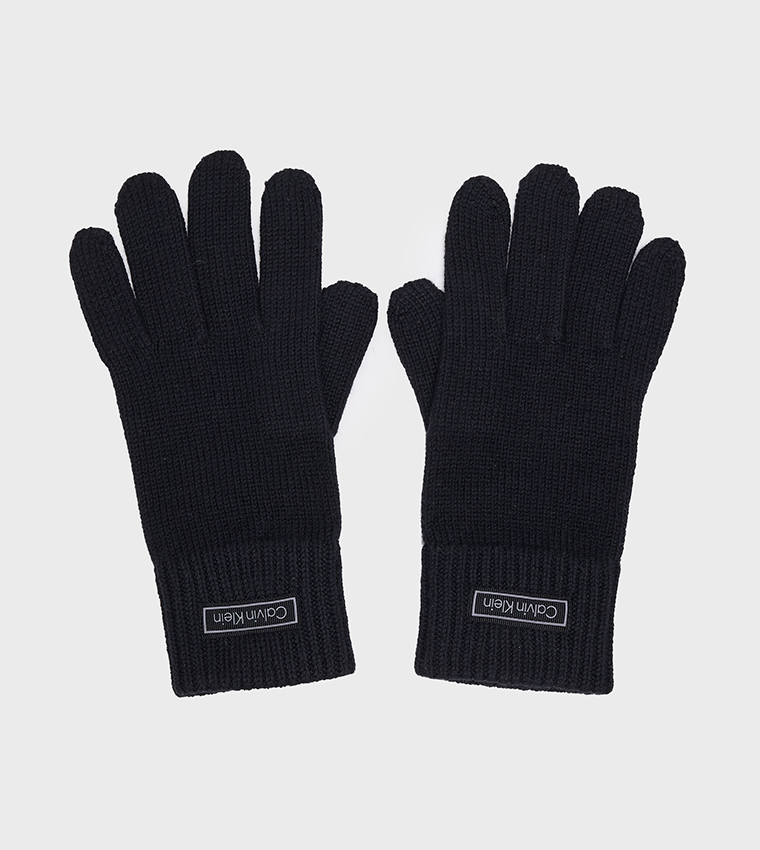 قفازات صوف محبوكة