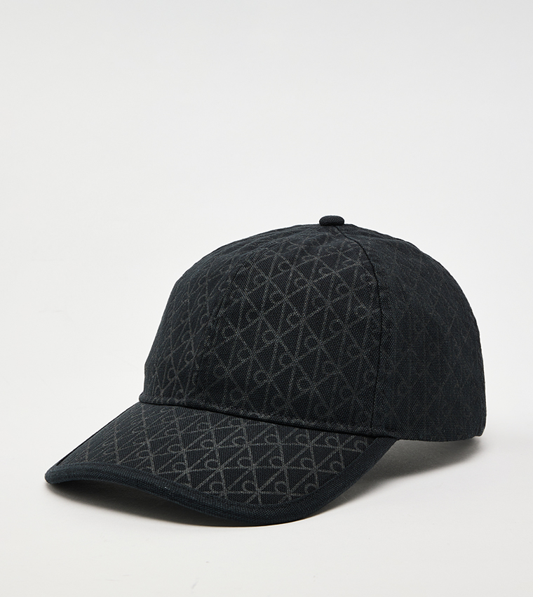 Monogram Printed Baseball Cap