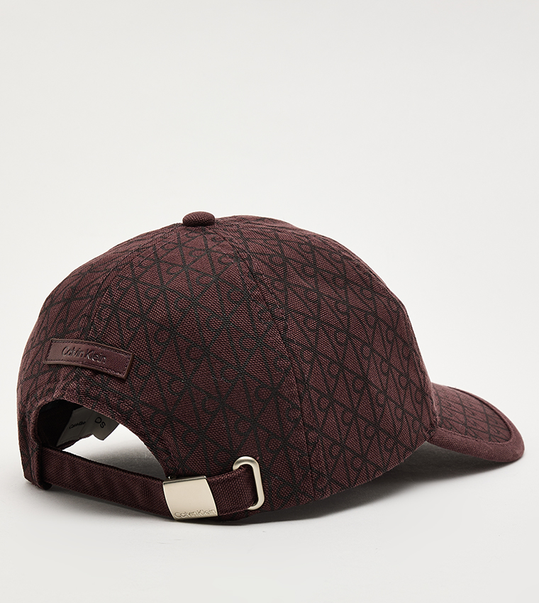 Monogram Printed Baseball Cap