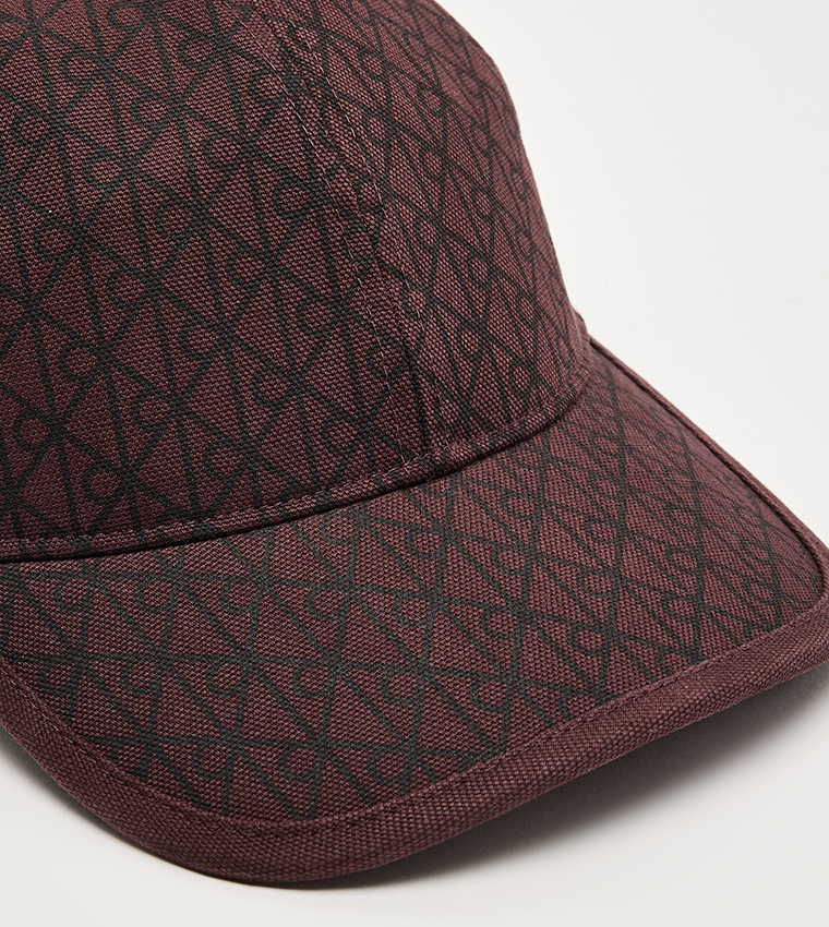 Monogram Printed Baseball Cap