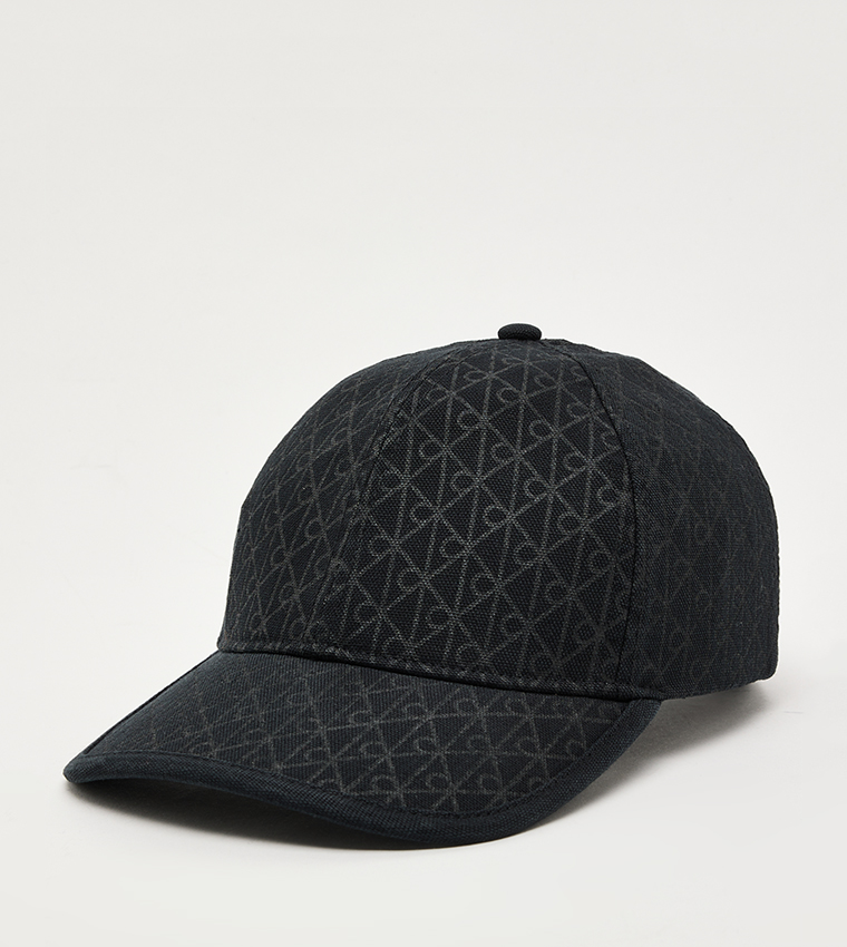 Monogram Printed Baseball Cap