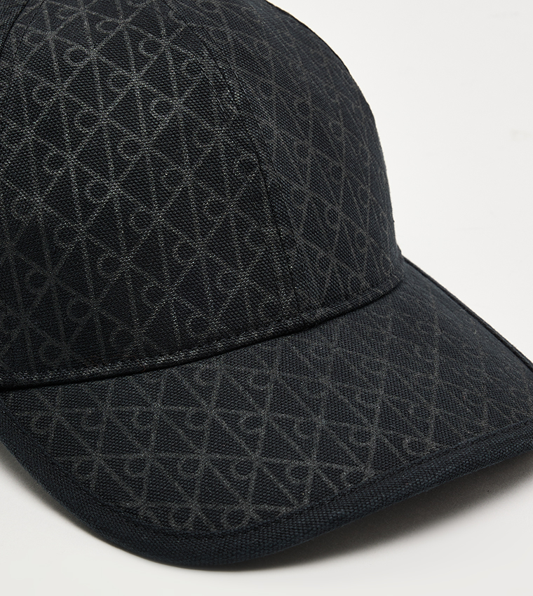 Monogram Printed Baseball Cap