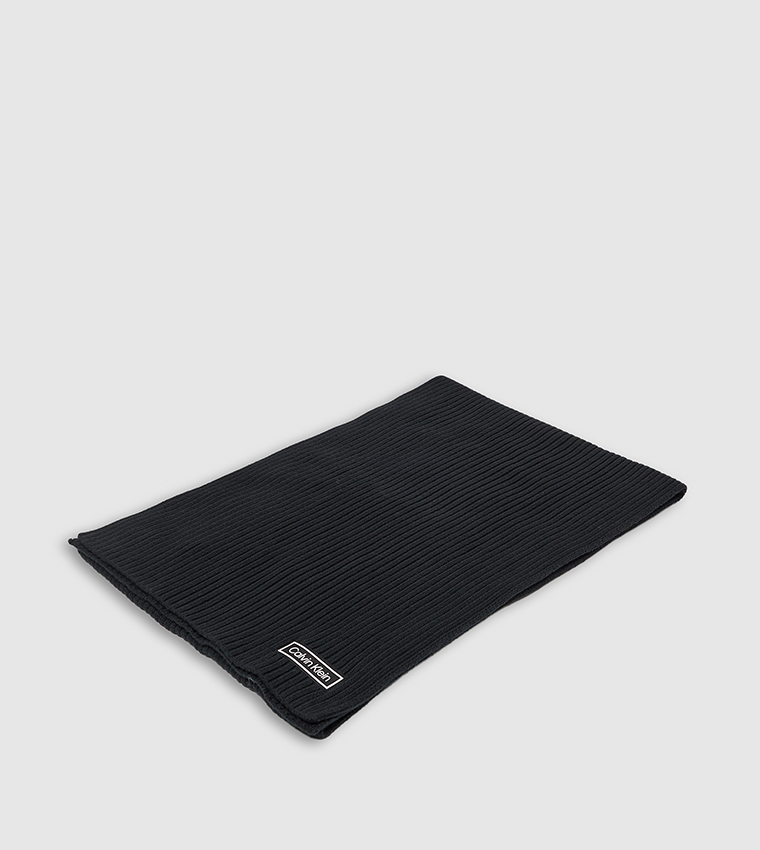 Ribbed Cotton Beanie & Scarf