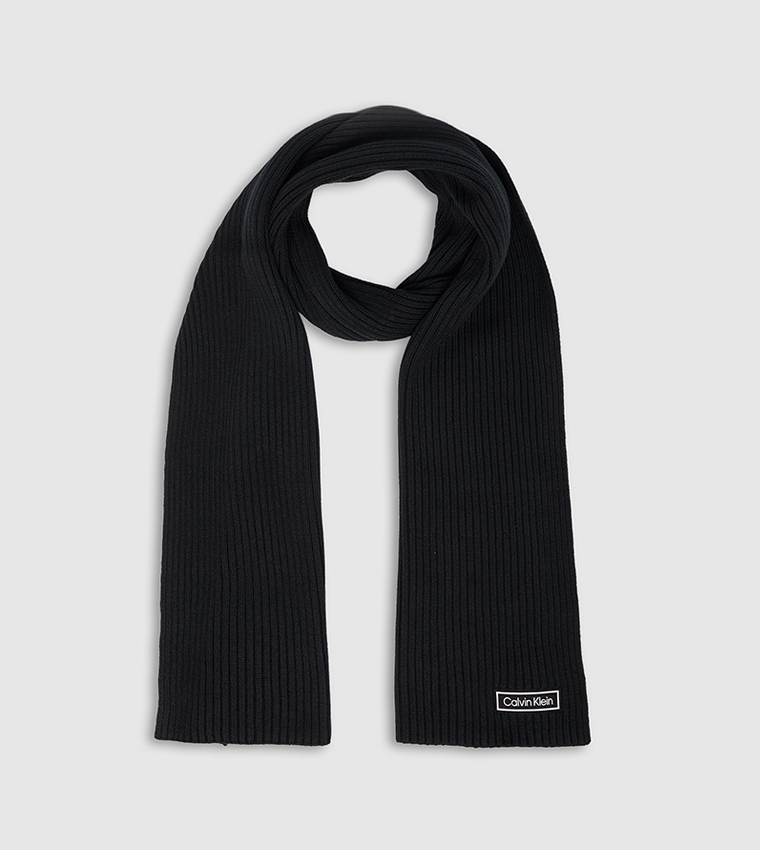 Ribbed Cotton Beanie & Scarf