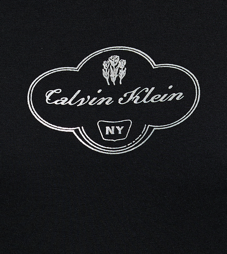 Logo Printed Boxy Fit T-Shirt