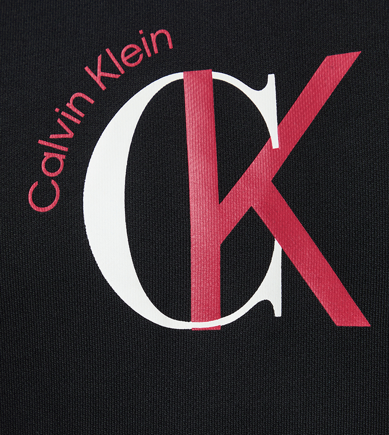 Logo Printed Long Sleeves Hoodie