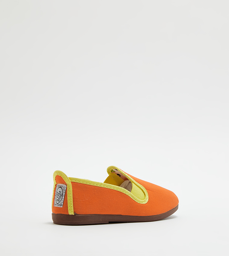 Orange casual shop shoes