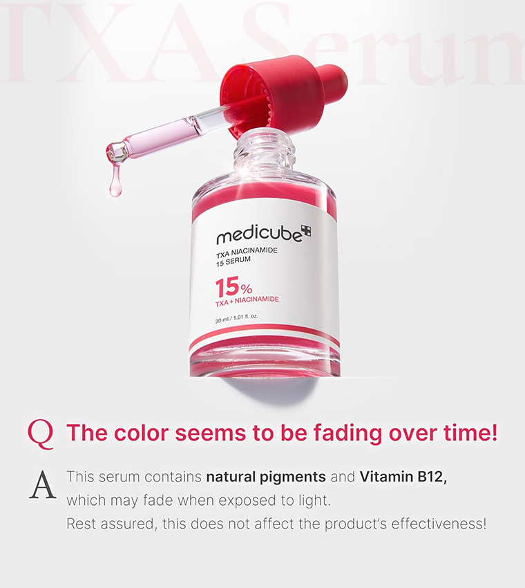TXA+Niacinamide 15% Glow Facial Serum, 30ml
