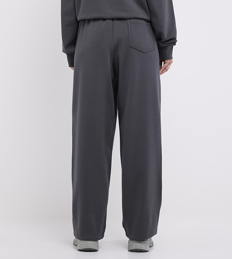 Logo Detail Elastic Waist Sweatpants