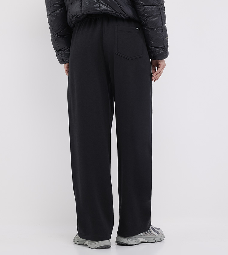 Logo Detail Elastic Waist Sweatpants