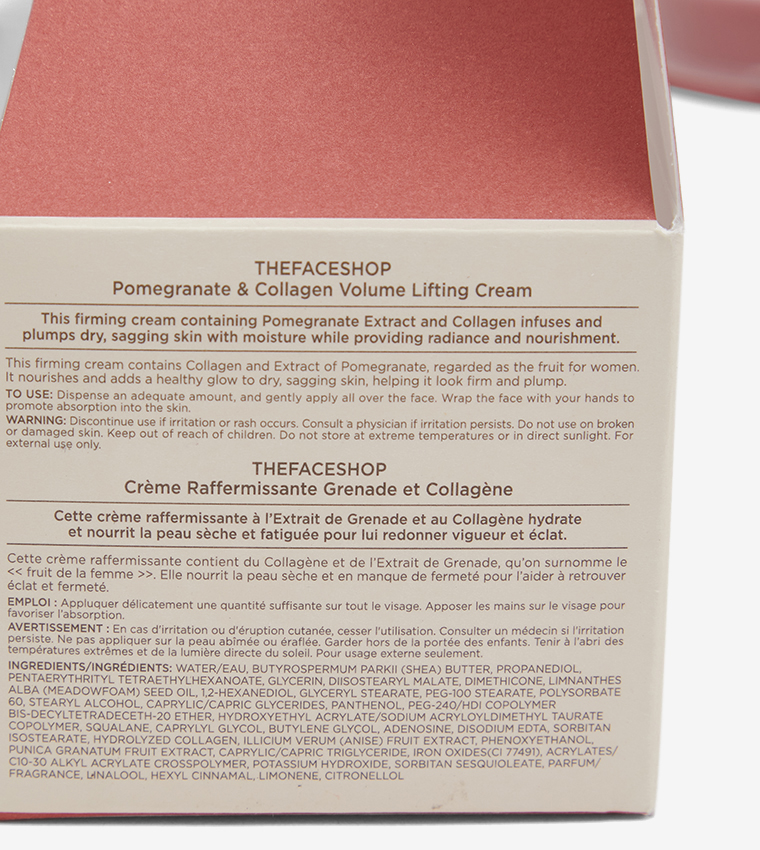 Buy The Face Shop Collagen Pomegranate Volume Lifting Cream 100ml In