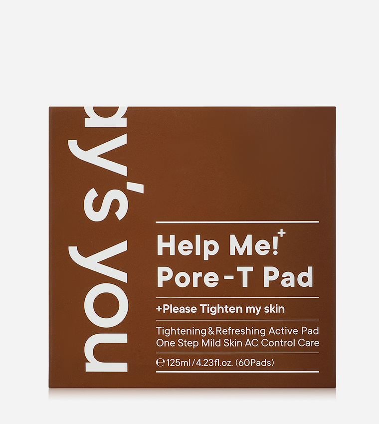Help Me Pore Toner Pad - 60 Pads, 125ml