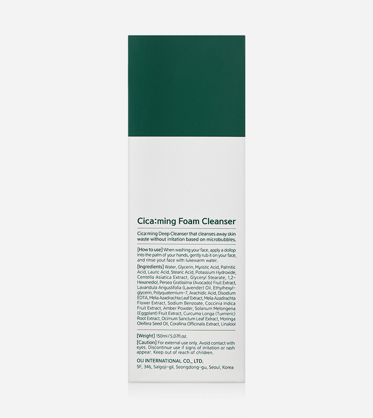 Cicaming Foam Cleanser, 150ml