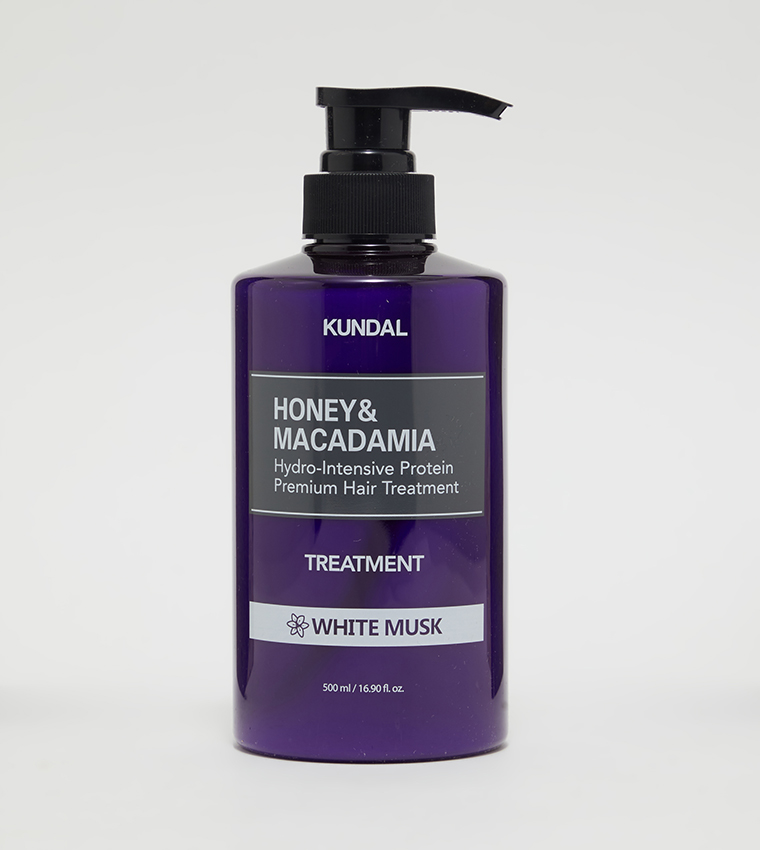 Honey & Macadamia Hydro-Intensive Protein Premium Hair Treatment - White Musk, 500 ml