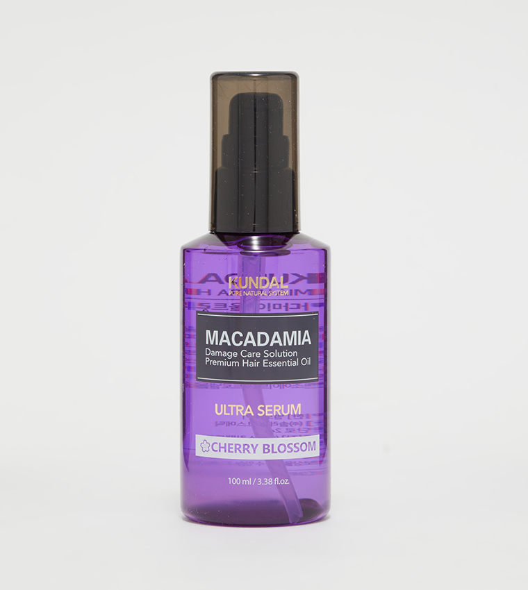 Macadamia Damage Care Solution Premium Hair Essential Oil Ultra Serum - Cherry Blossom, 100 ml