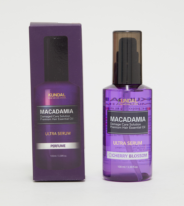 Macadamia Damage Care Solution Premium Hair Essential Oil Ultra Serum - Cherry Blossom, 100 ml