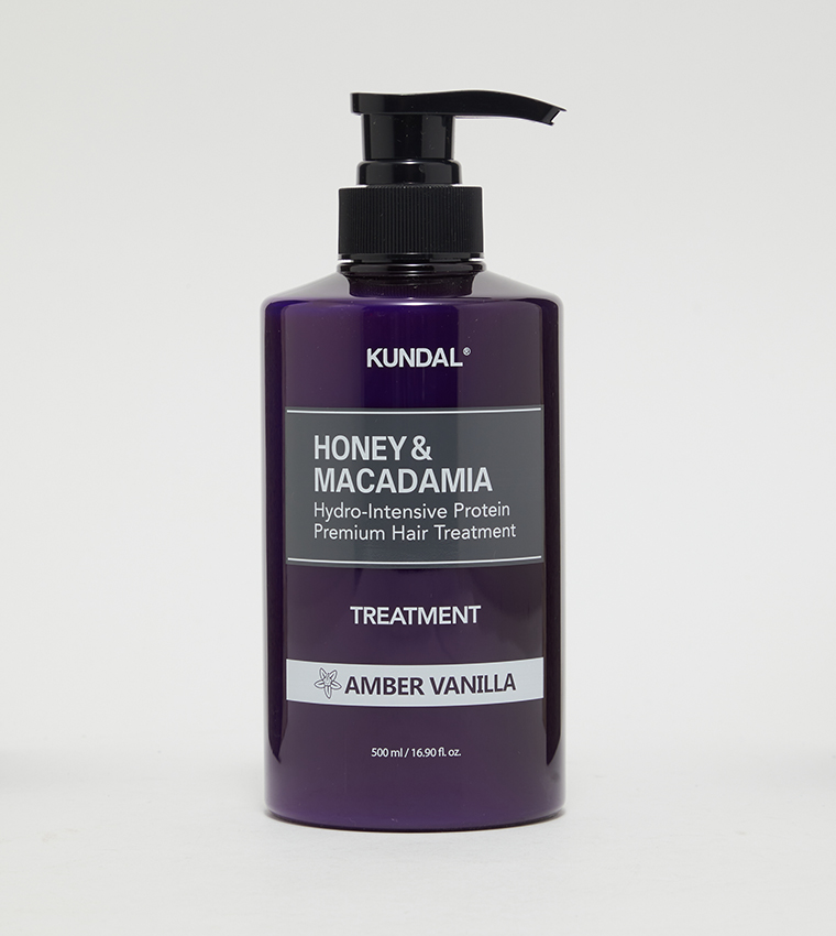 Honey & Macadamia Hydro-Intensive Protein Premium Hair Treatment - Amber Vanilla, 500 ml