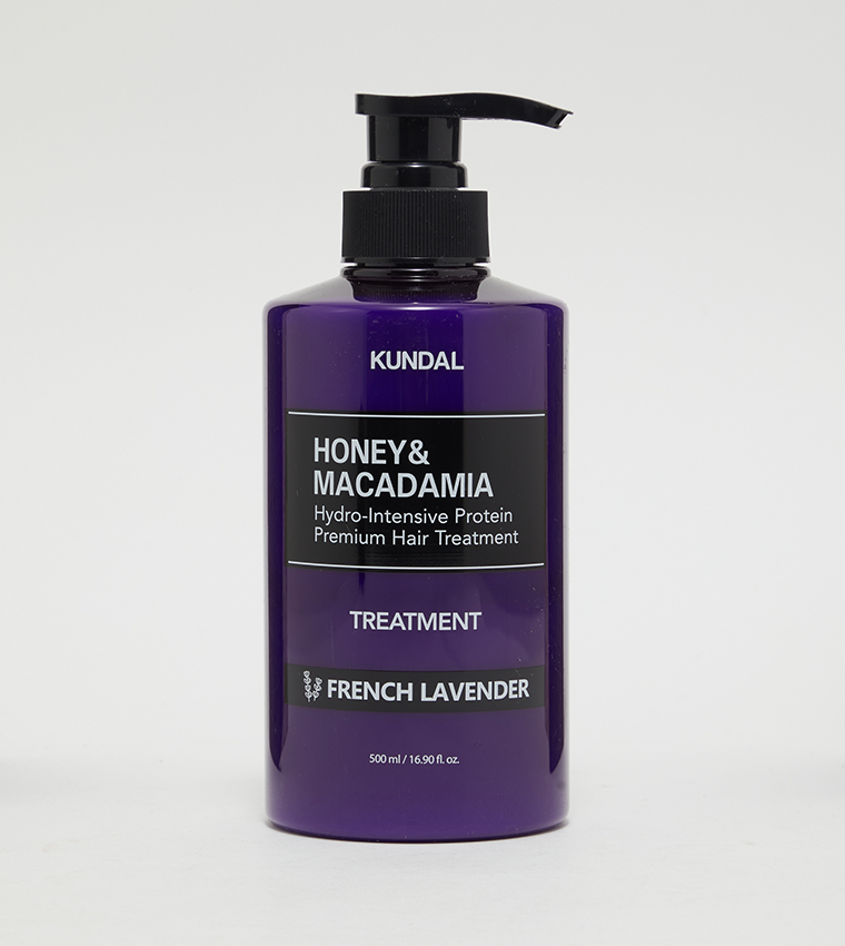 Honey & Macadamia Hydro-Intensive Protein Premium Hair Treatment - French Lavender, 500 ml