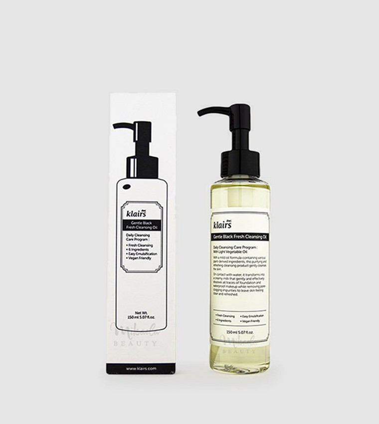 Gentle Black Fresh Cleansing Oil 150 ml
