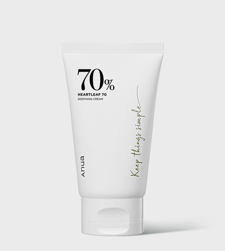 Heartleaf 70% Soothing Cream, 100ml