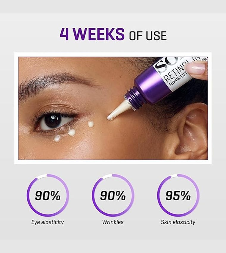 Korean Retinol Intense Advanced Triple Action Eye Cream, 30ml