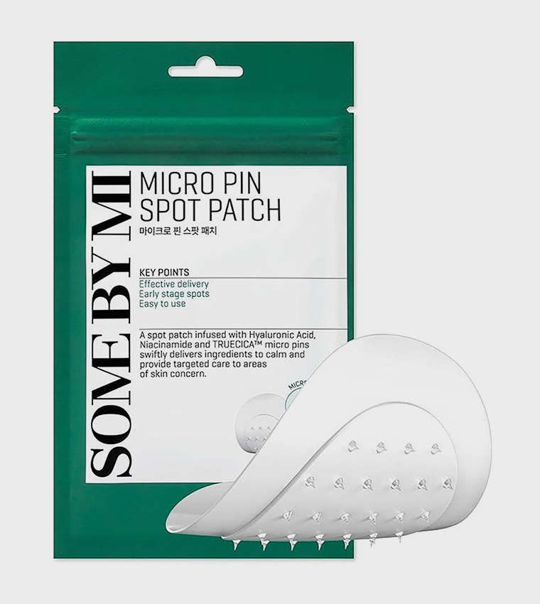 Korean Micro Pin Spot Patch - Microneedle Hydrocolloid Pimple Patch, 14mm 9 Counts