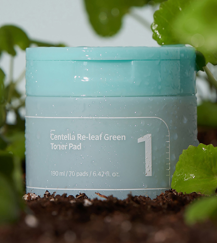 No.1 Centella Re-Leaf Green Toner Pad, 190ml