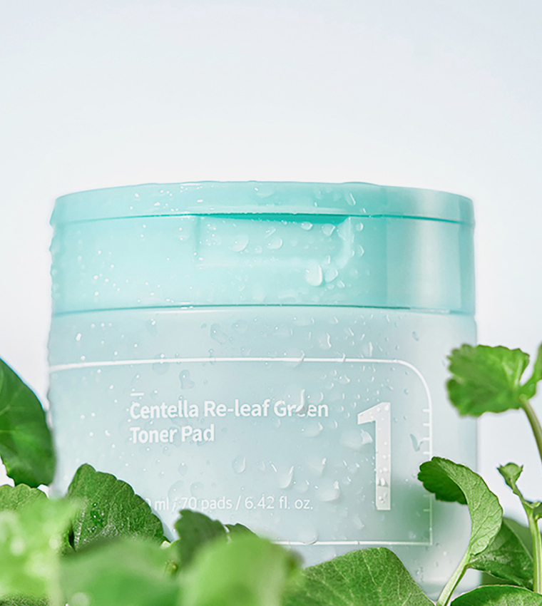 No.1 Centella Re-Leaf Green Toner Pad, 190ml
