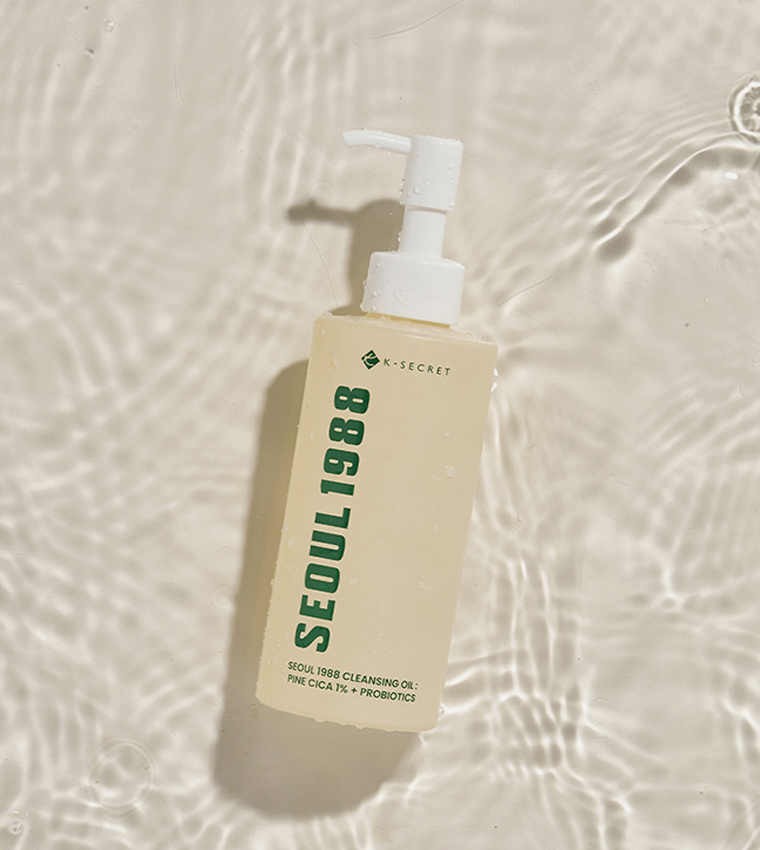 Seoul 1988 Cleansing Oil : Pine Cica 1% + Probiotics, 200ml