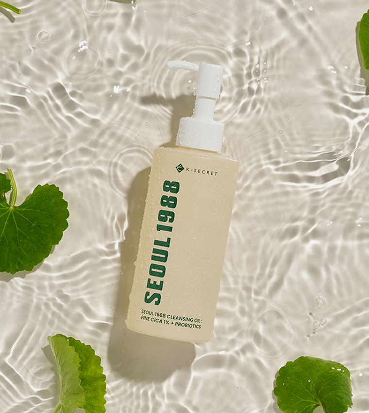 Seoul 1988 Cleansing Oil : Pine Cica 1% + Probiotics, 200ml