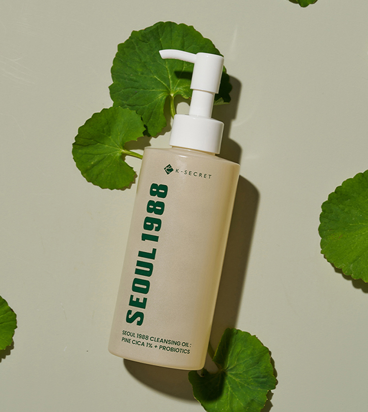 Seoul 1988 Cleansing Oil : Pine Cica 1% + Probiotics, 200ml