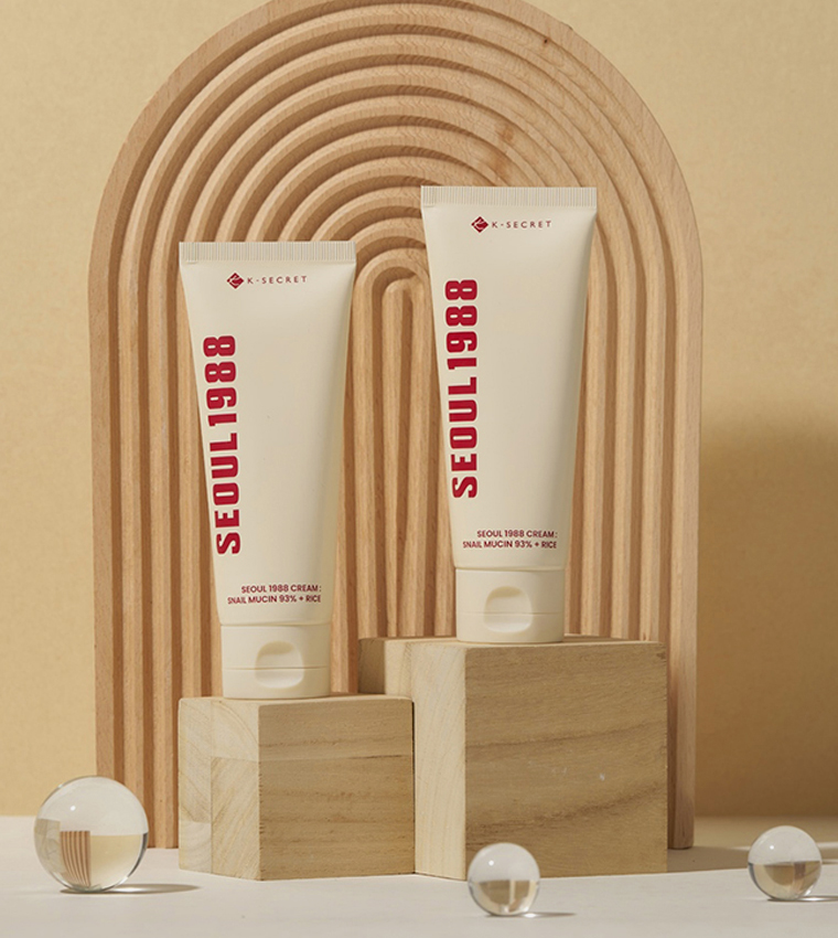 Seoul 1988 Cream : Snail Mucin 93% + Rice, 100ml