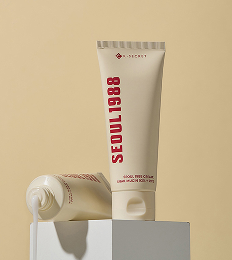 Seoul 1988 Cream : Snail Mucin 93% + Rice, 100ml