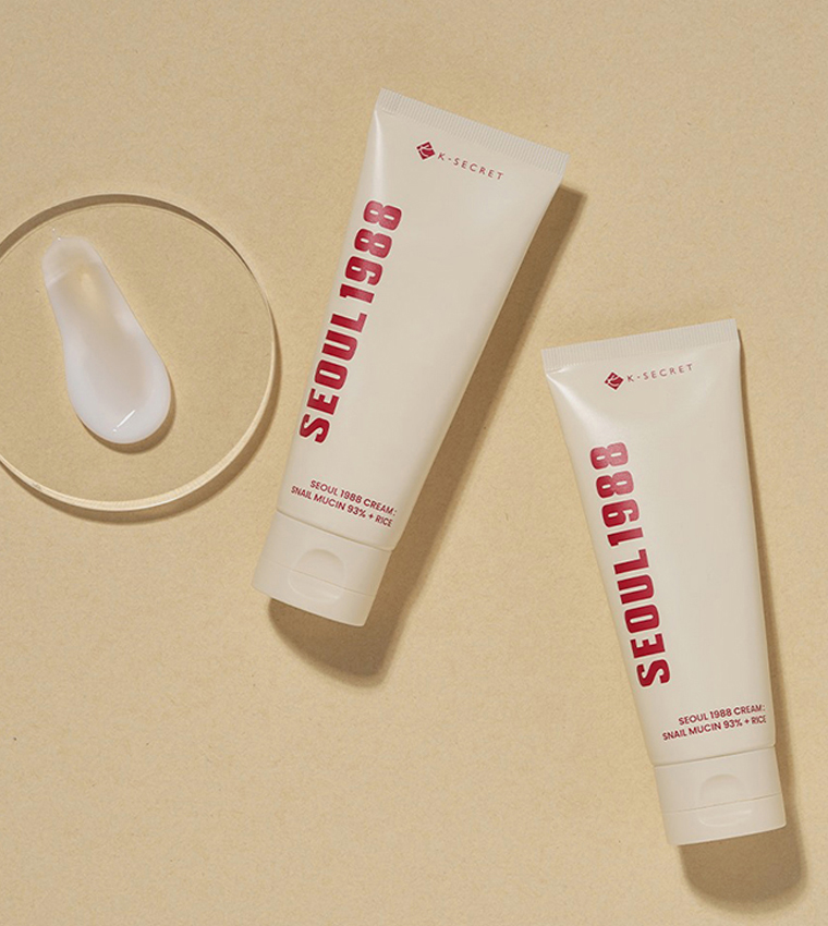 Seoul 1988 Cream : Snail Mucin 93% + Rice, 100ml