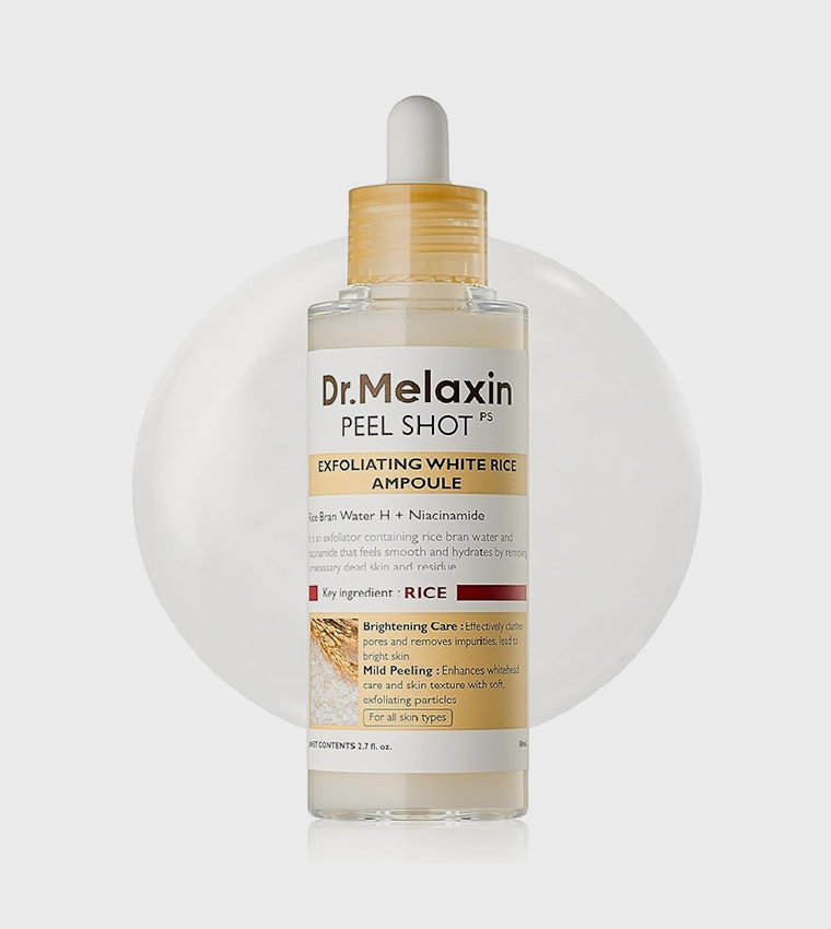 Peel Shot Exfoliating White Rice Ampoule, 80ml