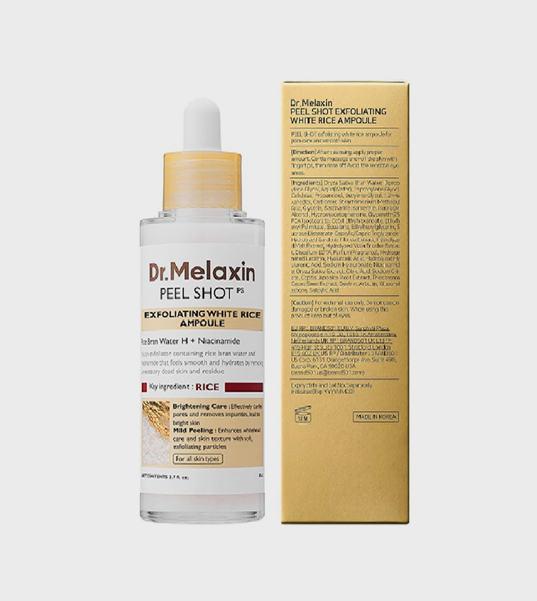 Peel Shot Exfoliating White Rice Ampoule, 80ml