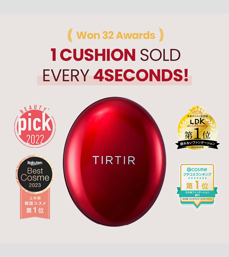 Mask Fit Red Cushion - 21W Natural Ivory 
