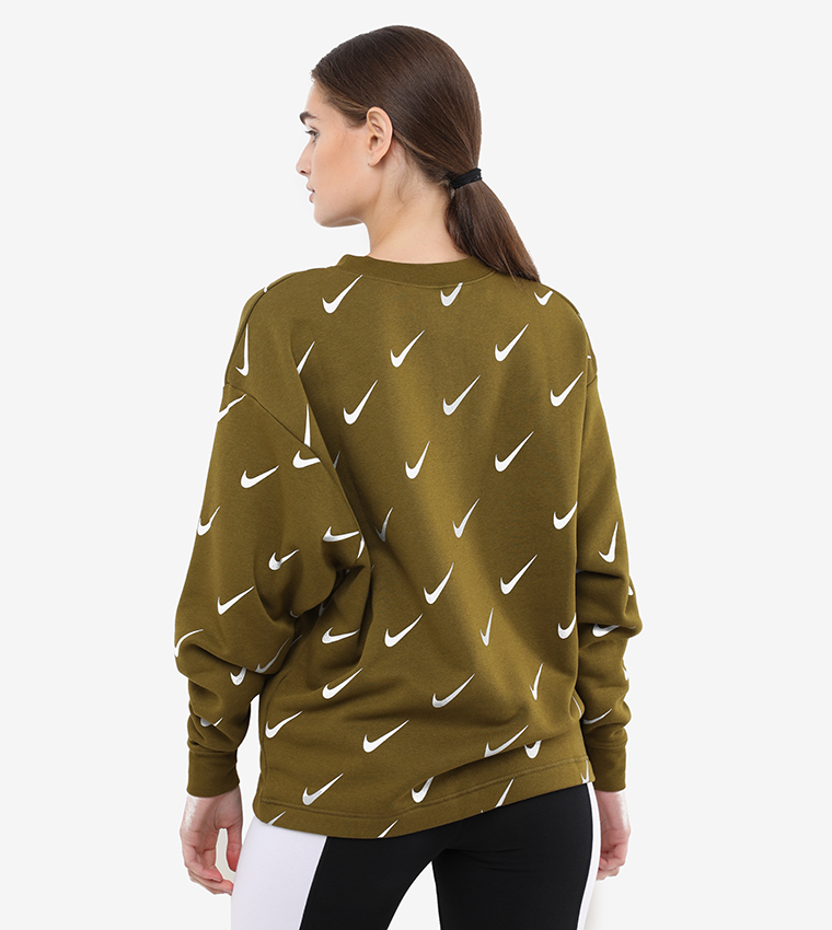 Nike rally crew metallic shop