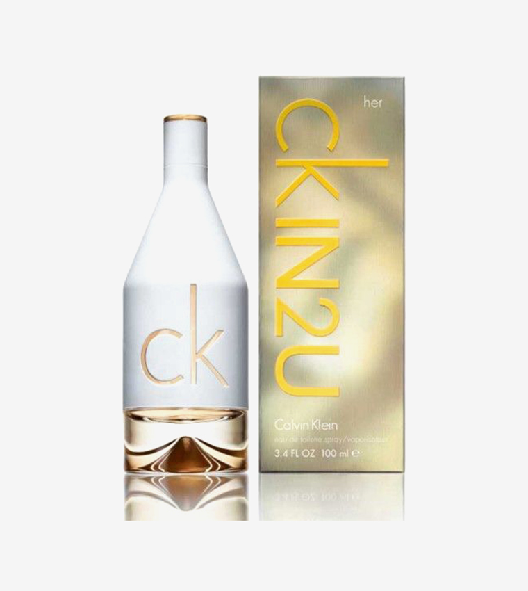 Calvin Klein In2U Edt 100ML For Women - White