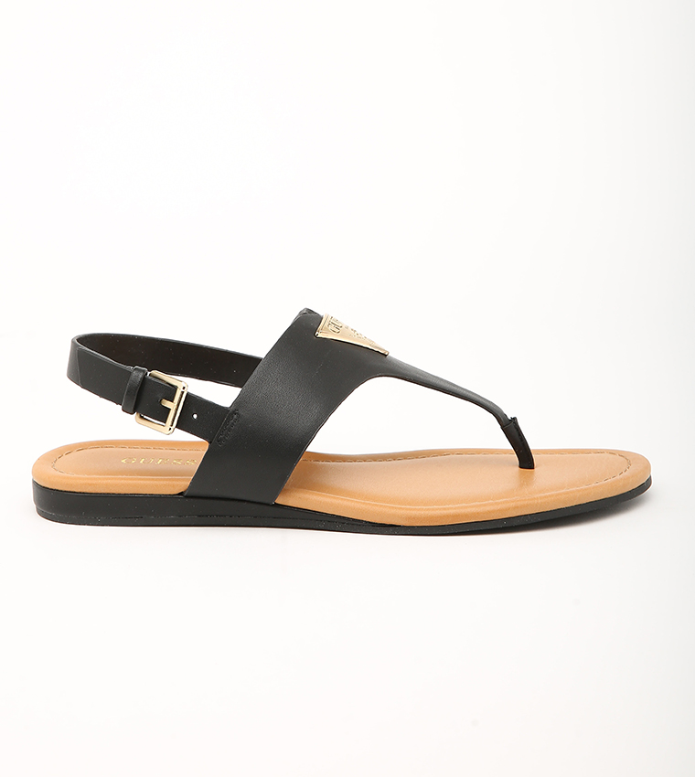 Guess black flats outlet