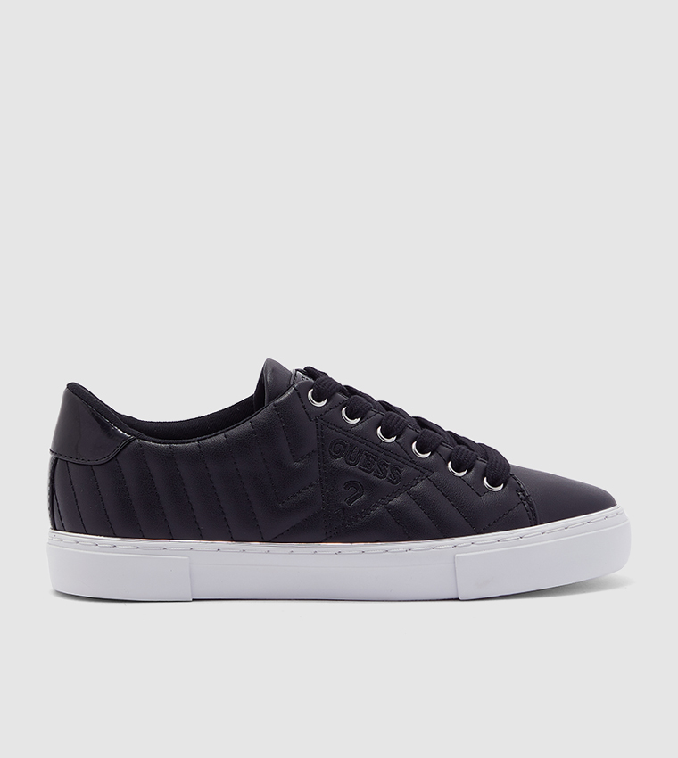 Guess Bicolor Polyester Low Top Sneakers