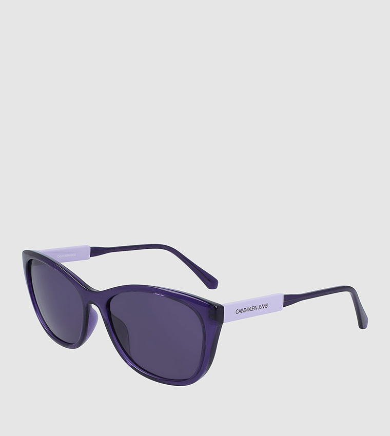 Calvin klein 2025 purple sunglasses
