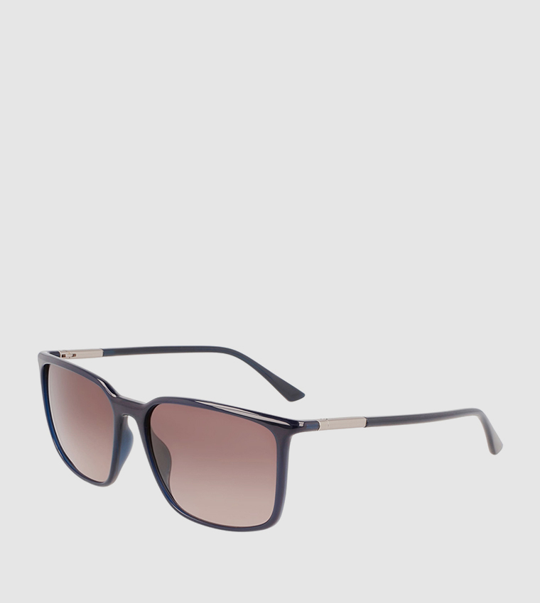 Solid Square Sunglasses