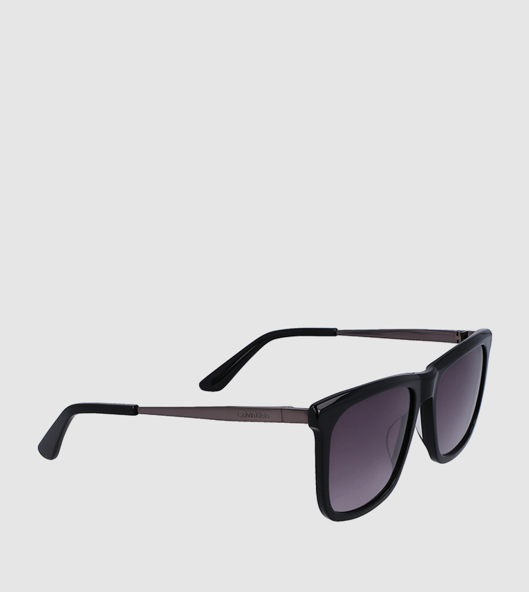 Solid Square Sunglasses