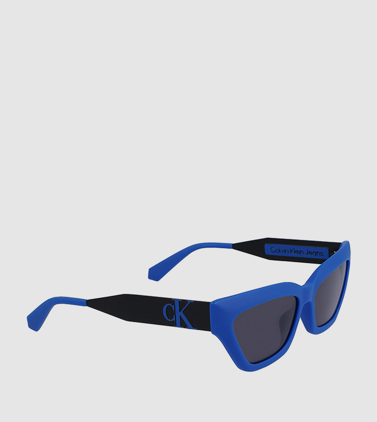 Calvin klein sunglasses blue clearance