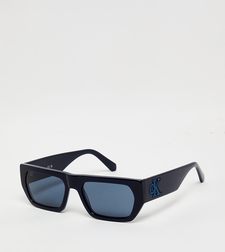 Monogram Appliqued Wayfarer Sunglasses