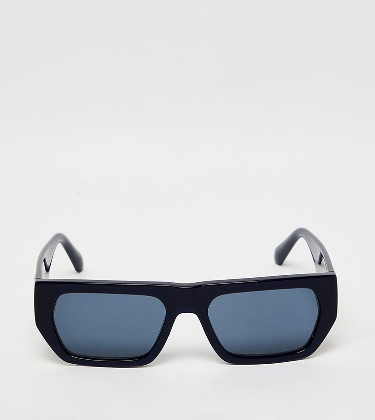 Monogram Appliqued Wayfarer Sunglasses