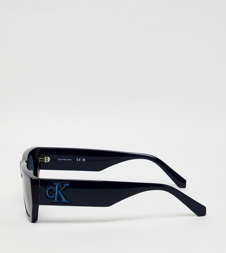 Monogram Appliqued Wayfarer Sunglasses